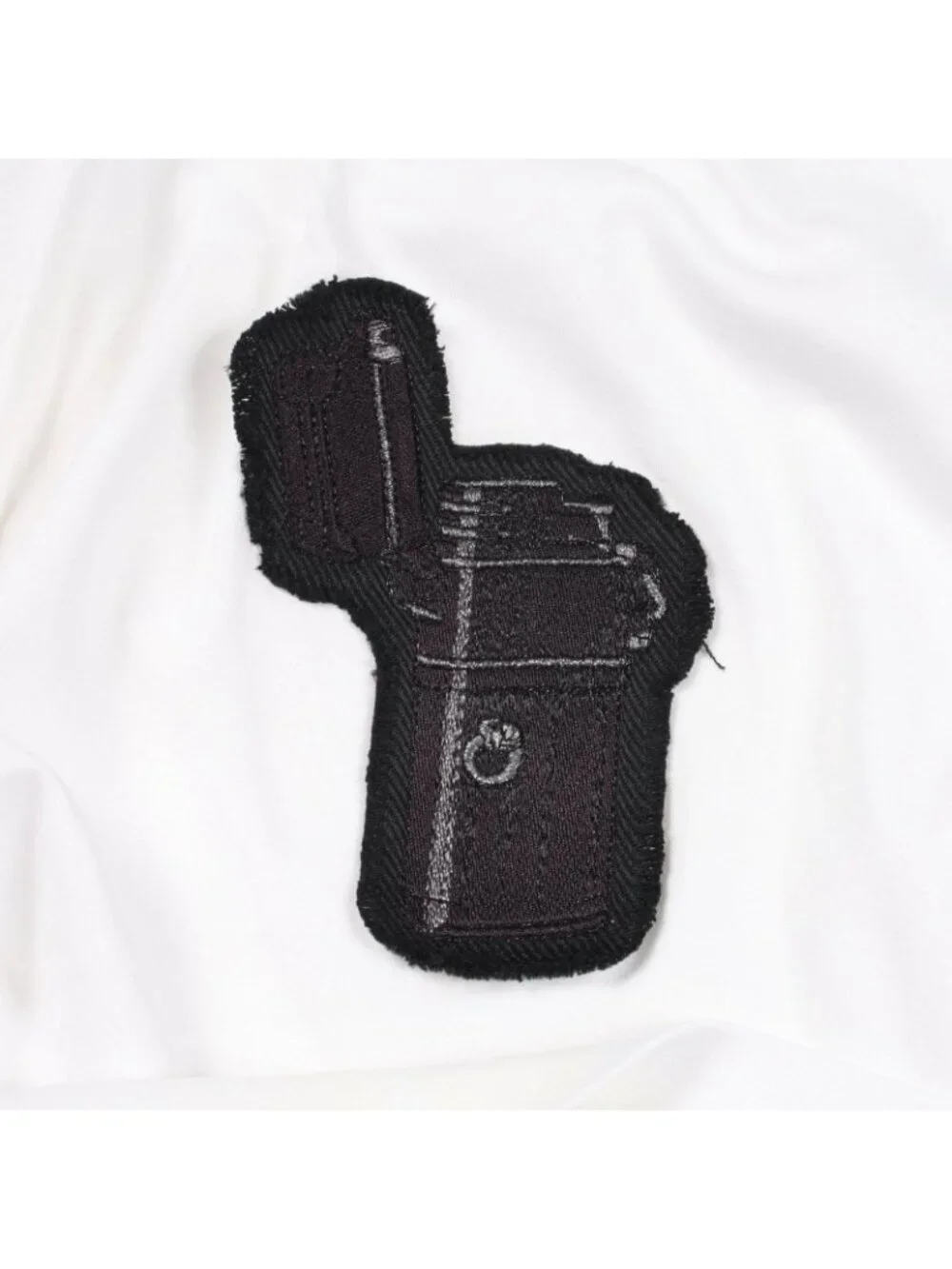 Louis Vuitton Short Sleeve T-Shirt with Patch Crew Neck Jg2 Cotton